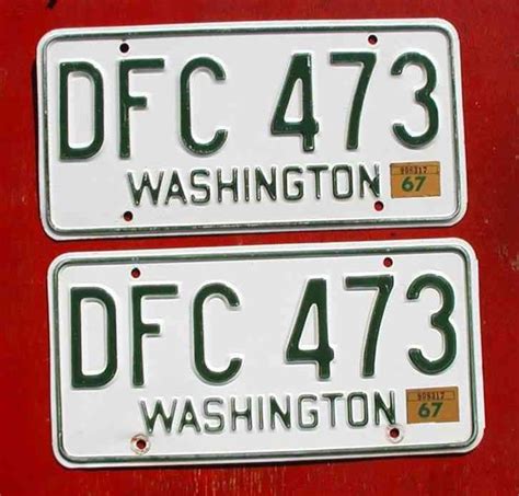 Washington Nice Original Pair Dfc Snohomish Co