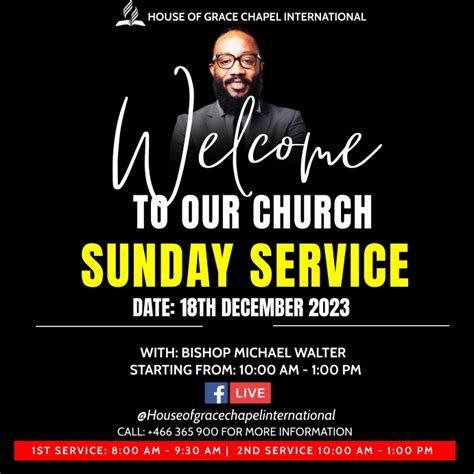 Welcome to church flyer Template | PosterMyWall