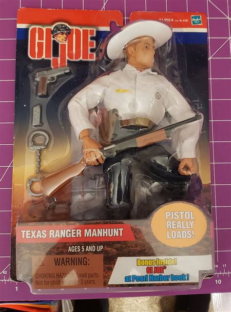 Vintage Gi Joe Texas Ranger Manhunt Action Figure Etsy