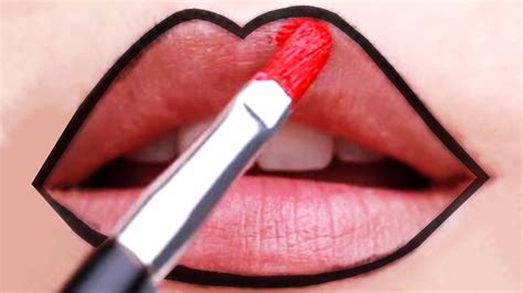 Lipstick Tutorials New Amazing Lip Art Ideas Youtube