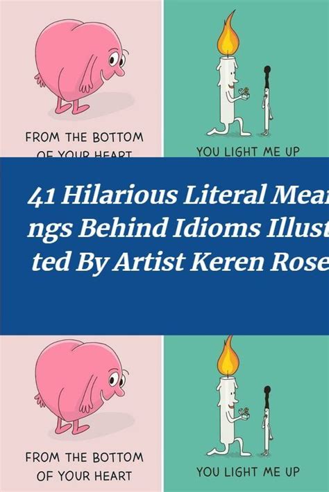 My 8 Literal Illustrations Of English Idioms Show How Funny Some Of