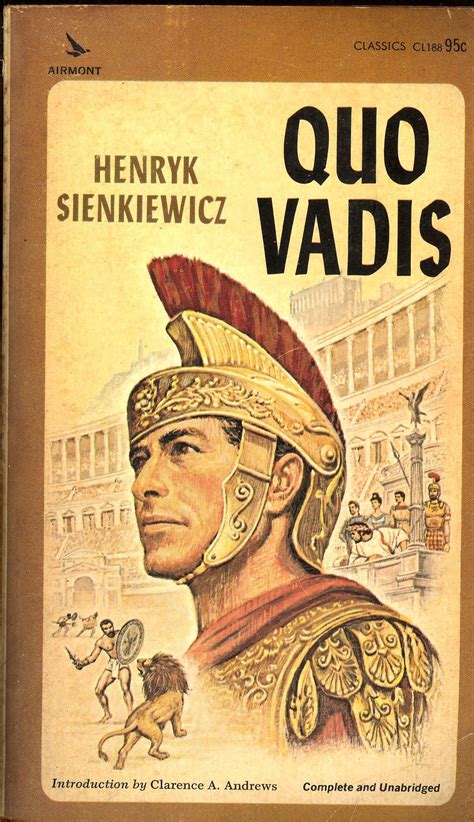 Quo Vadis Henryk Sienkiewicz Airmont Novels Baseball Cards