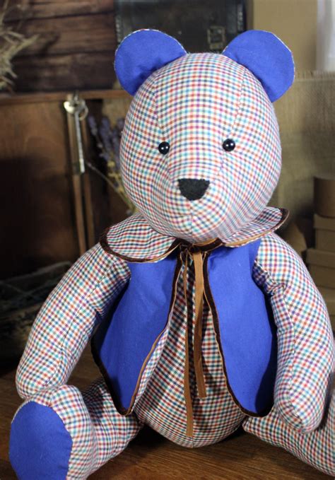 Simplicity Pattern Memory Bear Easy Sewing Etsy Australia