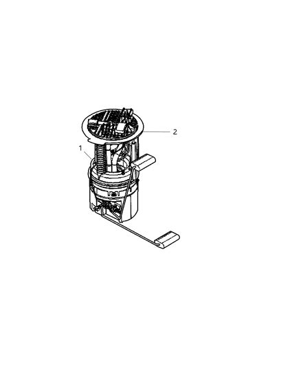 Fuel Pump And Sending Unit 2005 Jeep Grand Cherokee