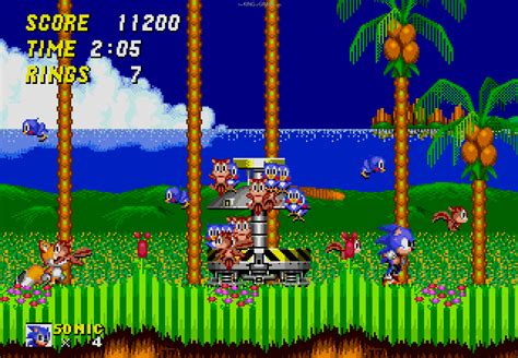 Sonic The Hedgehog 2 Megadrive 021 The King Of Grabs