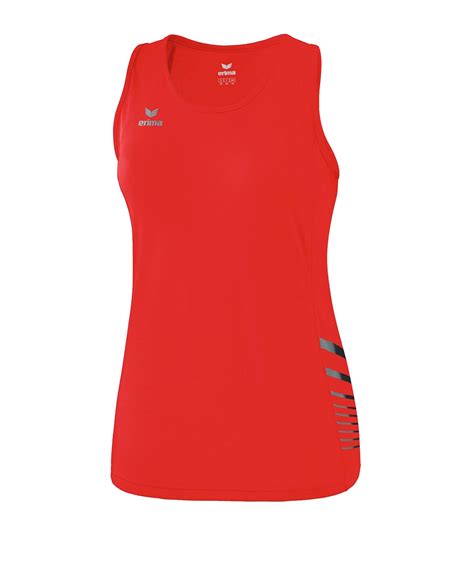 Erima Race Line Running Singlet Damen Rot Rot