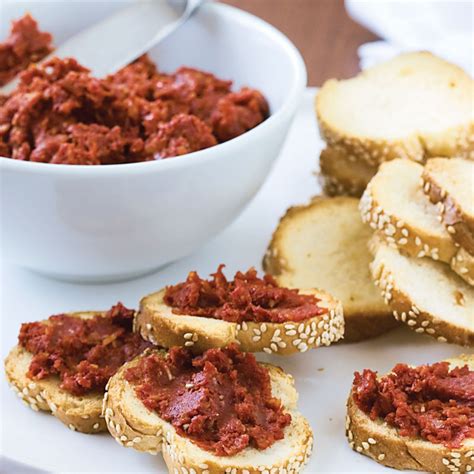 Tapenade Met Zongedroogde Tomaat