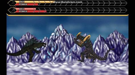 Godzilla Daikaiju Battle Royale Zilla Vs Glacies Youtube