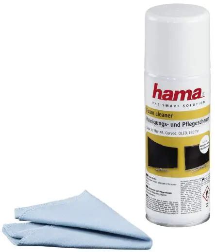 Hama Foam Cleaning Screen Cleaner With Cloth Instructions