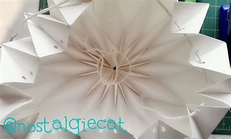 Nostalgiecat Diy Origami Paper Lampshade