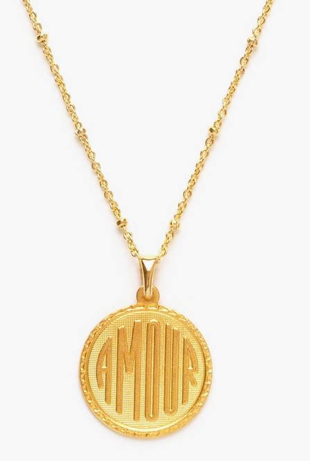 Amour Medallion Necklace El Quetzal Philadelphia
