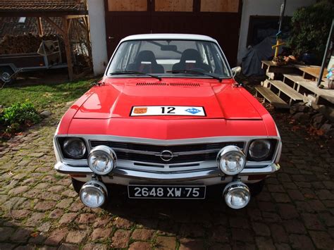 Opel Ascona A Bj Nachbau Des Greder Racing Ascona Startnummer