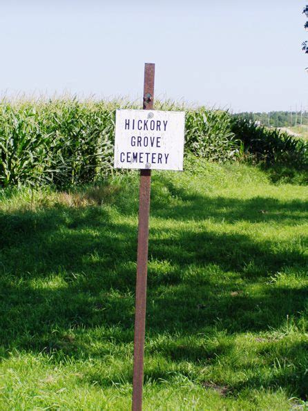 Hickory Grove Cemetery In Iowa Find A Grave Cemetery