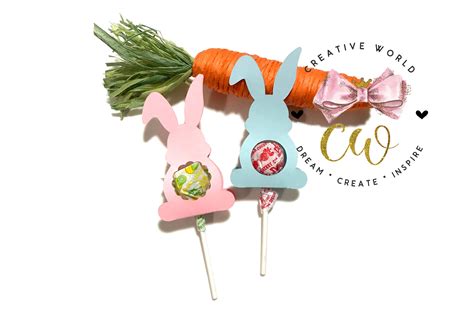 Easter Lollipop Holder Template Easter Lollipop Svg Etsy