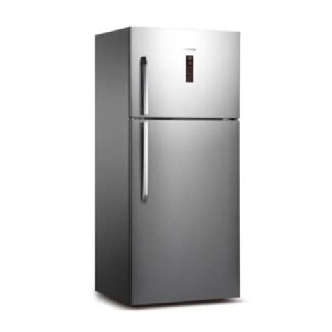 Refrig Rateur Combin Double Porte L Hisense Dr Gris Mois