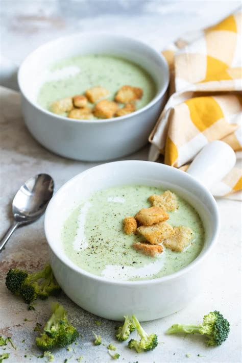 Cream Of Broccoli Soup Culinary Hill