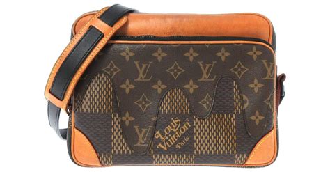 Louis Vuitton Nile Brown Cloth Ref567427 Joli Closet