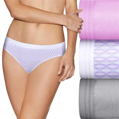 Womens Hanes Ultimate® 3 Pack Constant Comfort X Temp Bikini Panties 42xt