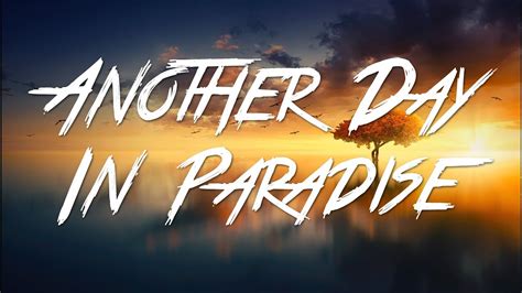 Another Day In Paradise Phil Collins Lyrics Hd Youtube