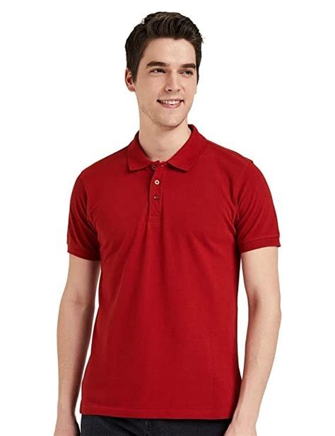 Polyester Plain Men Collar T Shirt At Best Price In Koratla Id 2852131700491