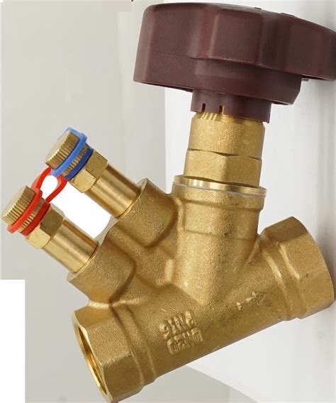 Brass Static Balance Valves Flow Two Position Regulating Valve Brass