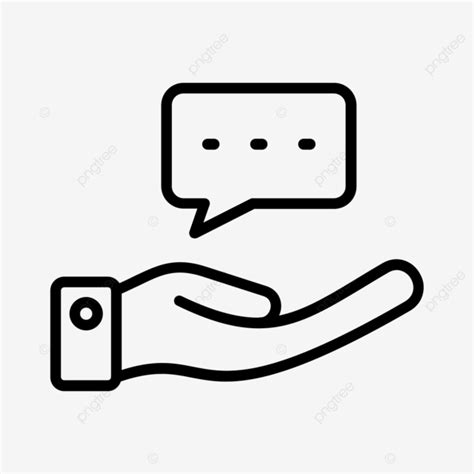 Advice Line Icon Chat Message Delivery Delivery Png And Vector With