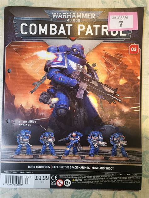 Warhammer 40K COMBAT PATROL Magazine #3 Hachette Partworks. No figures. P7 | eBay