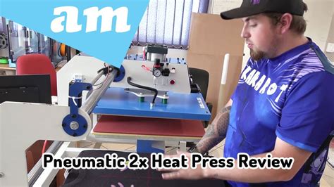 Pneumatic Dual Head Heat Press Review Pressure Temperature