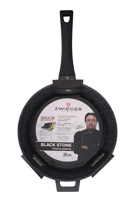 Patelnia Tradycyjna Zwieger Black Stone 28 Cm Non Stick