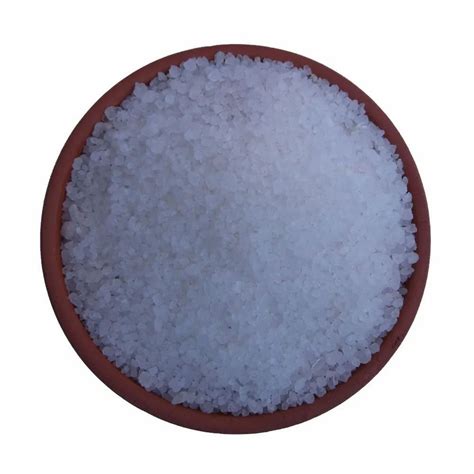 Crystal White Granulated Salt Packaging Type Loose Grade Industrial