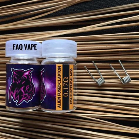 Jual Wise Wire Tricore Alien Fused Clapton Coil Buwung Ungu Faq Di