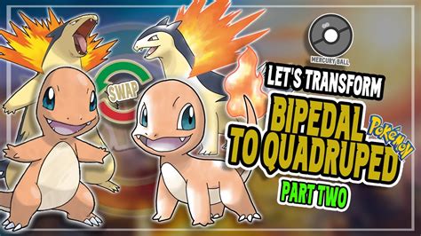 Lets Try Bipedal Starters From Gen 1 4 To Quadruped Youtube