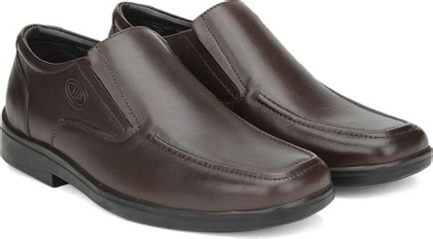 Hush Puppies By Bata Maycob Slip On Shoes For Men Buy Brown Color