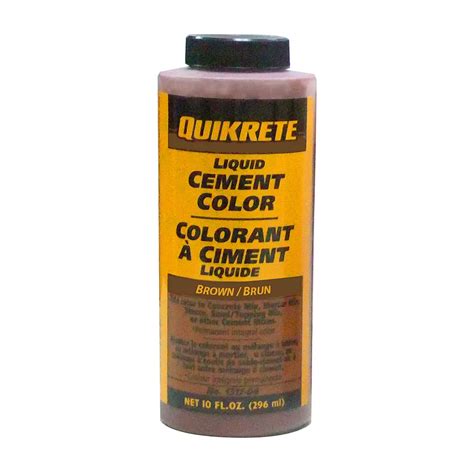 Quikrete Liquid Cement Color Brown 296ml The Home Depot Canada