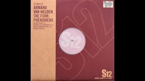 Armand Van Helden The Funk Phenomena Da Hool Remix Youtube