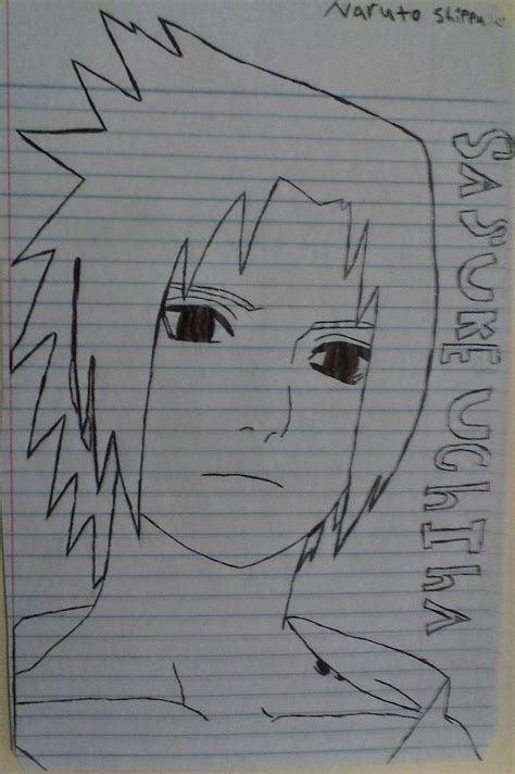 Naruto Sasuke Uchiha Tracing By Rose813 On Deviantart