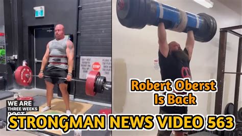 Strongman News Ft Jamal Browner Mitchell Hooper Brian Shaw Big Loz