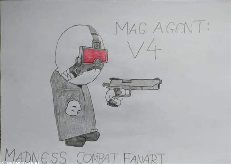 Madness Combat Mag Agent V4 Fanart by DjMarrin02 on DeviantArt