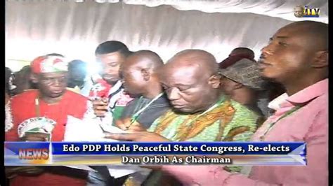 Edo Pdp Holds Peaceful State Congress Youtube