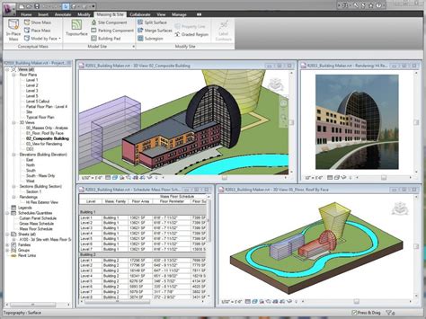 Autodesk Revit Creating Hyper Realistic Buildings Skyscrapers