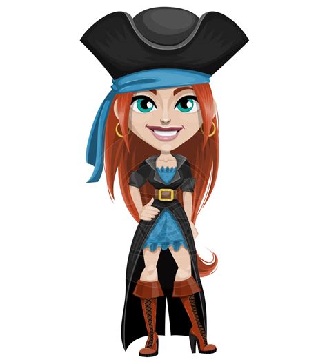 Pirate Woman Cartoon