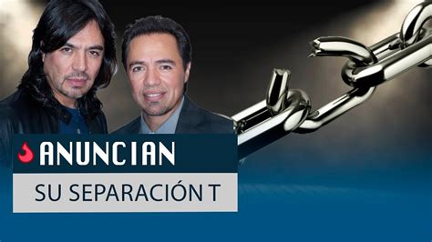 Los Temerarios Anuncian Su Separaci N Tras A Os Youtube