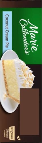 Marie Callender S Coconut Cream Pie 30 3 Oz Fred Meyer