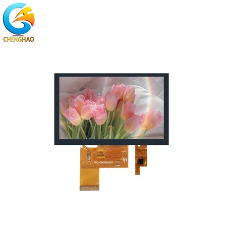 600CD M2 High Luminance Industrial Display 5inch Color RGB Interface