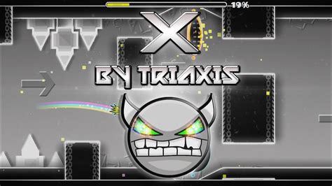 Geometry Dash Easy Demon X By Triaxis Feat Tama N All Coins YouTube