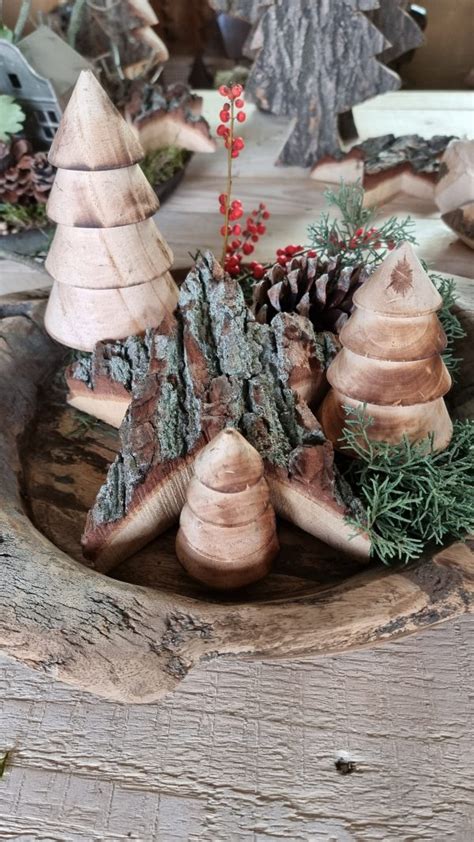 Mini Tanne Holz 8cm Mrs Greenery