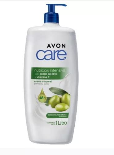 Loção Creme Corporal Avon Care 1 Lt de Fragrância 1 L de Azeite e Vit E