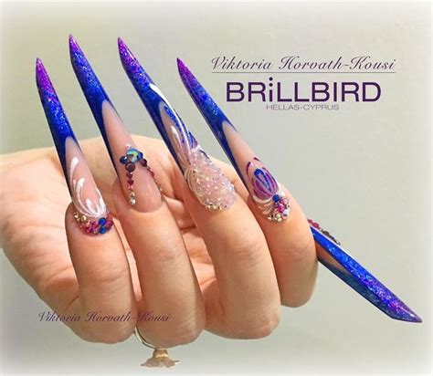 Pin By Катя В On Ногти Stilleto Nails 3d Nail Designs Nail Shapes