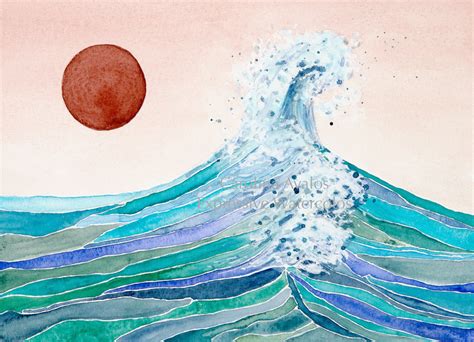 Big Wave - Gicleé Print – True Blue Studio