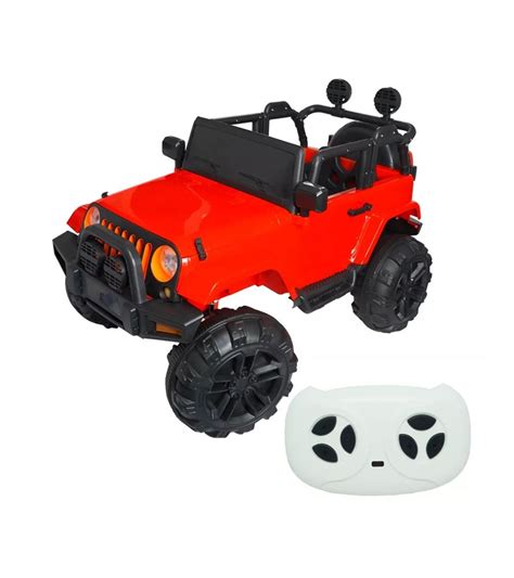 Mini Veiculo Jipe Eletrico Infantil 12V Vermelho Importway